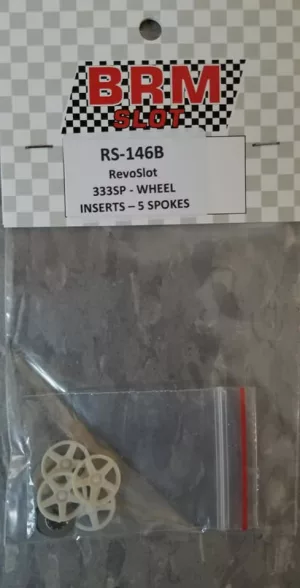 RS-146B RevoSlot 333SP Unpainted Wheel Inserts 5 Spokes